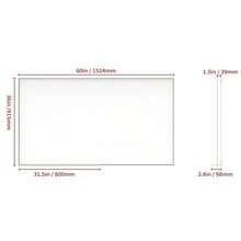 Simple-60*36" Oversized Modern Rectangle Bathroom Mirror With Silver Frame Decorative Large Wall Mirrors For Bathroom Living Room Bedroom Vertical Or Horizontal Wall Mounted Mirror With Aluminum Frame-7007 - Multicolor - View 7
