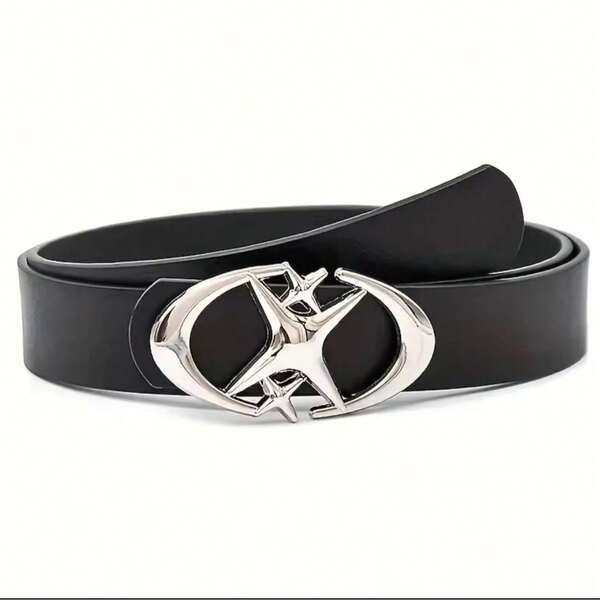 1pc Vintage American Y2K Style PU Leather Belt For Men, Suitable For Jeans, Suits, Daily Matching Summer, School Fall, Autumn, Halloween Autumn-Winter Accessories,Suitable For Teens, Youth,Men,Casual, Outdoor, Athletic, Vacation, Graduation Gifts, Birthday, Daily Wear