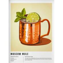 1pc Gift Modern Margarita Alcohol Spritz Aperol Bar Cart Posters Print Wall Arts Canvas Painting Living Room Home Decor Optional Frame - Multicolor - View 51