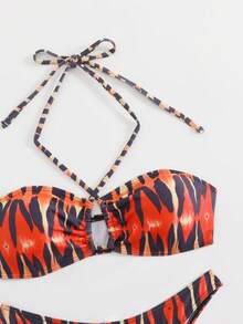 Conjunto de bikini sexy y de moda para playa de verano