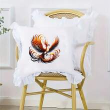 1 pieza/2 piezas/3 piezas Parches con estampado de fénix para transferencia de calor, parches para planchar adecuados para camisetas, vaqueros, chaquetas, mochilas, sudaderas, gorras, etc.