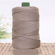 185 Yards X 3mm Polyester Tassel Cord, Braided Tassel Macrame Rope, Colorful Polyester Yarn Handwoven Tassel Cord For Crochet, Bags, Wall Hangings, Carpets, DIY Crafts, Plant Hangers, Tassel Projects - Multicolor - View 32