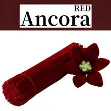 50/100/200/300 Uds. Limpiapipas rojos Ancora, tallos de chenilla rojos Ancora, limpiapipas rojos Ancora a granel para manualidades, suministros de manualidades con palitos peludos, limpiapipas de arte, limpiapipas de colores creativos para manualidades DIY y decoraciones de festivales