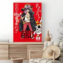 ONE PIECE 1 PC One Piece Wall Art, Anime Wall Art, Cool Anime Style, Young Room Wall Art, Manga Wall Art,Anime Room Decor, Unframed