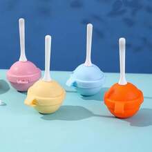 4pcs/2pcs/1pc Silicone Lollipop Shape Ice Ball Mold, Popsicle Mold, Freezer Ice Cube Tray, Creative Lollipop Ice Cream Mold, Freezer Ice Cube Tray, Ice Ball Maker, Ice Cream Mold, Popsicle Mold, Silicone Lollipop Mold, DIY Ice Cream Popsicle, Heat & Cold Resistant Ice Ball Maker - Multicolor - View 9