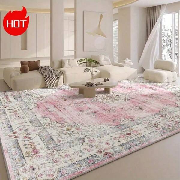 The Area Rug Weighs Up To 1000g/M², Featuring An Upgraded And Thickened Design That Is Significantly Thicker Than Ordinary Rugs. Room Decor
