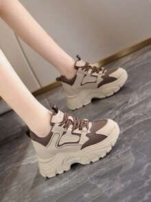 Women's Platform Sneakers - Multicolor - View 7