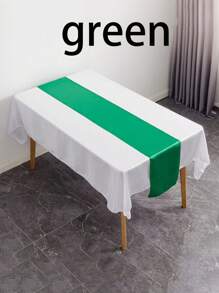 1 Peça Trilho de Mesa Cor Sólida, Tapete de Mesa Decorativo de Hotel de Estilo Nórdico de Alta Densidade para Casamentos, Trilho de Mesa e Tapete Estilo Europeu Multicoloridos