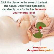 10-30 miếng/gói miếng dán ngải cứu, miếng dán gừng làm nóng, dùng cho đầu gối, cổ, eo, vai, giảm đau cơ, thạch cao đen - màu xanh lá - Xem 6