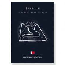 1 件可选画框伊莫拉摩纳哥赛道帆布画 F1 艺术北欧海报和印刷品墙画适用于客厅装饰可重复使用画框 - 彩色 - 查看 51