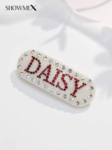 Handgemachte Haarspangen mit Diamantenbesatz aus Acetat, elegantes Frühlings-/Sommer-Haaraccessoire, geeignet als Jubiläums-/Hochzeitsgeschenke, langanhaltend, farbenfrohe, süße, niedliche, witzige, kawaii, Y2K-Stil, stylisch, unisex, lässig, personalisierbar, einzigartig, maßgeschneidert, ideale Geschenke für ihn, ideale Geschenke für sie, für Freundin, Freund, Familie, Freunde, Kinder, zu Jahrestagen, zu Valentinstag, zu Muttertag, zu Geburtstagen, zu Kindertag, zu Vatertag, zu Abschluss, zu Hochzeiten, zu Einweihungen