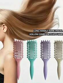 Lược tạo kiểu tóc xoăn, Lược tạo kiểu tóc xoăn mới năm 2025 dành cho tóc xoăn, hoàn hảo để gỡ rối, tạo kiểu và làm xoăn tự nhiên cho cả nam và nữ - Nhiều màu - Xem 1