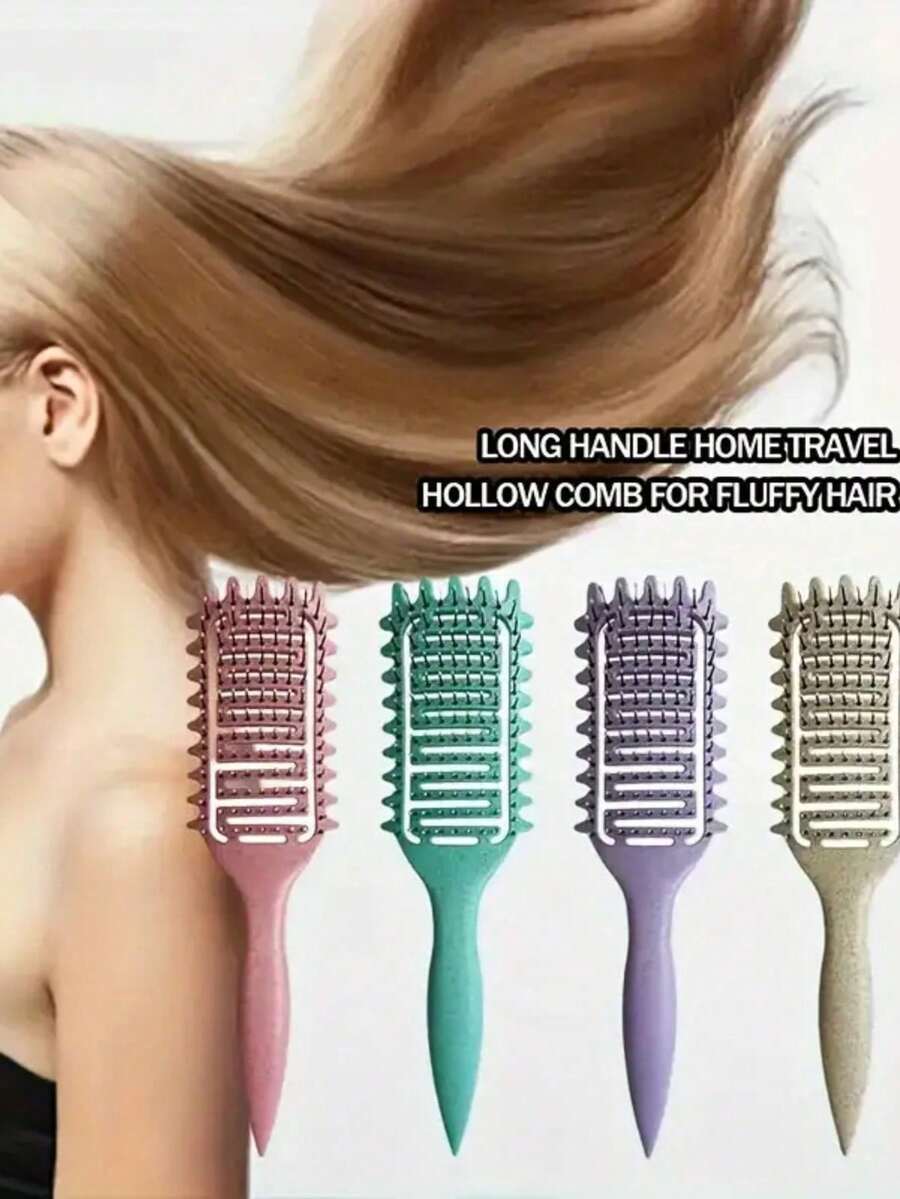 Lược tạo kiểu tóc xoăn, Lược tạo kiểu tóc xoăn mới năm 2025 dành cho tóc xoăn, hoàn hảo để gỡ rối, tạo kiểu và làm xoăn tự nhiên cho cả nam và nữ - Nhiều màu - Xem 1