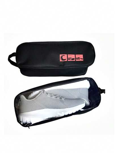 1pc Portable Waterproof Shoe Bag, Suitable For Home Shoe Storage, Travel Shoe Carrying, Unisex, Necessary For Shoe Storage Gym Bag Backpack Sports Bag Sport Bag College Student For Gym Travel Exercise Yoga Outdoor Outing Cycling Hiking Waterproof Lightweight Large Capacity Portable Accessories