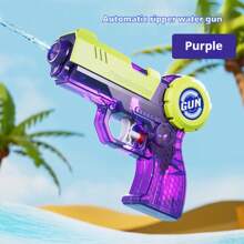 1 pieza Nuevo Juguete de Pistola de Agua con Gatillo para Verano 2025 - Juego Interactivo de Batalla de Agua para Playa Exterior para Niños - Material de ABS - Regalo de Cumpleaños - Regalo de Vacaciones - Regalo de Navidad - Regalo de Halloween - Regalo Perfecto