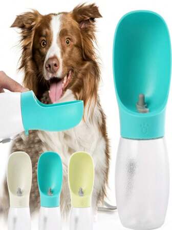 Botella de agua portátil para mascotas, taza de viaje para perros, gatos, Convenient, botella de bebida conveniente