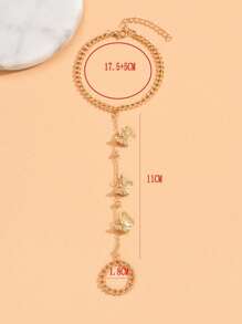 Fashionable & Elegant Butterfly Detailing Finger Chain