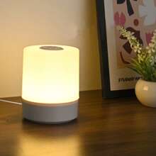 USB LED Touch Sensor Night Light - Dimmable 3-Color Bedside Lamp, Portable Mini LED Nightlight, Nursing Light For Baby, Soft Lighting, For Bedroom Decor, Lighting Decoration, USB Powered