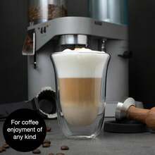 1 chiếc cốc espresso Ý hai lớp, cốc thủy tinh trong suốt, cốc espresso Ý, cốc trà pha lạnh, cốc trà, cốc cocktail whisky, cốc thủy tinh, cốc trà nhỏ chịu nhiệt trong suốt không quai, có thể tái sử dụng, an toàn với máy rửa chén, bền và dễ vệ sinh, thích hợp cho cappuccino, trà, đồ uống có ga, đồ uống nóng và lạnh. - Nhiều màu - Xem 6