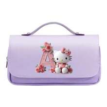 Sanrio Sanrio Kawaii Hello Kitty & Kuromi & Cinnamoroll & Melody Licensed 9-Layer Large Capacity Pencil Case,2025 Back To School Essential,Summer Travel/Dorm Room/Office Desk,School Supplies Upgrade,Extra Large Capacity For Pens/Art Supplies/Cosmetics,Waterproof Multi-Layer Internal Multi-Pocket Pencil Case,Back To School,School Supplies,Pencil Pouch,School Bag