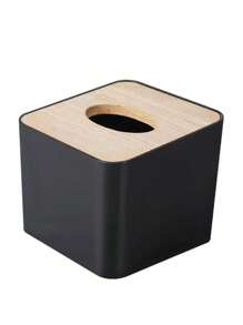 1 Stück Taschentuchbox im europäischen Stil, kreative Servietten-Ablage, Holz Aufbewahrungsbox, Haus Geschirr Box, Servietten Box, Wohnzimmer, Esszimmertisch, Inneneinrichtung und Lagerraum, Schlafzimmer Dekoration, Küchenutensilien, Reisen, Badezimmer Deko, Badezimmer Accessoires, Sommer
