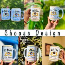 11oz La Mamá Más Chingona Coffee Mug, Modelo Beer Cup, Dia De Las Madres For Mexican Spanish Mom Mugs, Happy Mothers Day Gift Ceramic Drinkware - Daughter-in-law - View 4