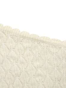 女士休闲性感沙滩度假露肩不对称开衩修身针织吊带背心，适合秋季返校穿着 - 杏色 - 查看 6