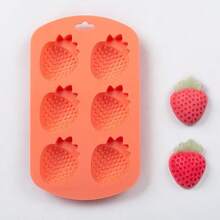 قالب ثلج سيليكون على شكل فاكهة، قالب يدوي على شكل بطيخ وفراولة وشوكولاتة، لاستخدامات الصيف