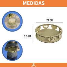 Rockkings Kit 12 servilleteros y 12 tortilleros paneras boda accesorios decoración mesa evento celebración colección organizador vajilla regalo ceremonia elegante funcional - Caqui - Ver 5