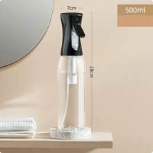 1pc Disinfection Nano Spray Bottle, Alcohol Sprayer, Ultra-Fine Mist Disinfection, High Pressure, Hairstyling, Moisturizing Cosmetic Bottle