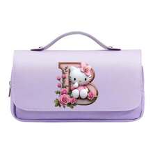 Sanrio Sanrio Kawaii Hello Kitty & Kuromi & Cinnamoroll & Melody Licensed 9-Layer Large Capacity Pencil Case,2025 Back To School Essential,Summer Travel/Dorm Room/Office Desk,School Supplies Upgrade,Extra Large Capacity For Pens/Art Supplies/Cosmetics,Waterproof Multi-Layer Internal Multi-Pocket Pencil Case,Back To School,School Supplies,Pencil Pouch,School Bag