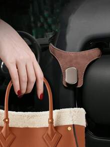1pc Car Sports Seat Backrest Storage Hook, Car Storage Rack, Wallet And Bag Car Seat Hook, Headrest Car Seat Hook, Very Suitable For Storing Car Items, Suitable For Storage During Driving Trips For Women Storage Organizer Travel Essentials Back To School Dormitory Storage