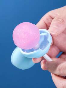 4pcs/2pcs/1pc Silicone Lollipop Shape Ice Ball Mold, Popsicle Mold, Freezer Ice Cube Tray, Creative Lollipop Ice Cream Mold, Freezer Ice Cube Tray, Ice Ball Maker, Ice Cream Mold, Popsicle Mold, Silicone Lollipop Mold, DIY Ice Cream Popsicle, Heat & Cold Resistant Ice Ball Maker - Multicolor - View 6