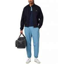 Lacoste Men's Classic-Fit Colorblocked T-Shirt - I0m-navy Blue/limestone-rill - View 6