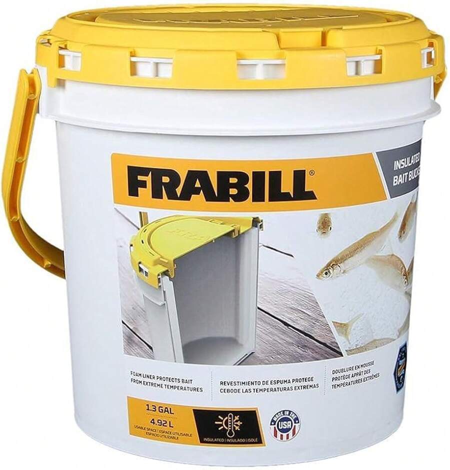 Frabill Buckets & Accessories - Insulated Bait Bucket - View 1