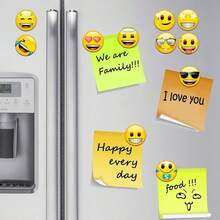 Emoji 28pcs Magnets For Fridge, Refrigerator Magnets For Locker, Decorative Magnetic Board Cabinets Classroom Office Cubicle School Cute Funney Gifts For Adults