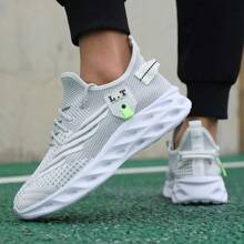 Męskie modne, oddychające, lekkie, codzienne trampki, wygodne, uniwersalne, jednokolorowe buty sportowe