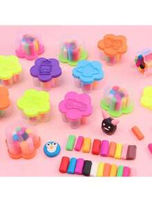 12 Colors Super Light Clay, Modeling Clay For Kids DIY Craft, Assorted Candy Color Lightweight Polymer Clay (Random Style/Color)