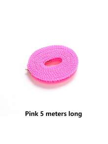 1pc 3m, 5m,10m Pink, Green, Blue Drying Clothes With Clothesline, Bedding With Clothesline, No Need For Punching Holes, Home Outdoor Windproof And Anti Slip Drying Clothes With Clothesline, Thick Bedding, Hanging Clothes, Balcony - Multicolor - View 18