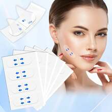 [200pcs/80pcs/40pcs/4pcs] Invisible Face Lifting Tapes, Used To Lift Sagging Skin, Instant Face Tape For Women, Lifting Sagging Skin And Concealing Makeup Tape, For Double Chin & Neck, Face Slimming - Alcohol-Free, Suitable For All Skin Types, Unisex