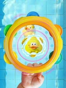 1 件可爱婴儿手摇铃铛玩具，颜色多样，培养孩子颜色和声音认知，创意婴儿安抚手摇铃铛，儿童益智玩具，亲子互动，早教，节日和生日礼物，婴儿玩具 - 彩色 - 查看 5