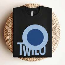 180g Pure Cotton TWILO Dance Club Bar Men's Cotton Crew T-Shirt LGBTQ Gay NYC House Music Streetwear Soft Graphic Summer Comfortable Stylish Stretched Print Round Neck Short Sleeve Unisex Versatile Designer Clothes Breathable Fashion Top For Everyday Wear Slightly Casual For Women - Black - View 4