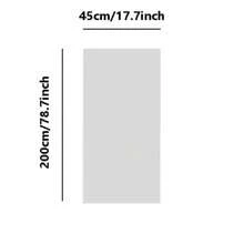 1pc 100% Blackout 3D Prism Privacy Window Film, Darkens Room, Rainbow Effect, Static Cling, Heat Control, UV Protection, For Home & Office Room Decor Home Decor Living Room Decor Curtains