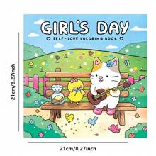 Libro para colorear para adultos y adolescentes con personajes animales súper lindos en momentos de Hygge acogedores para relajación (Espacios acogedores para colorear) - Regalos para amigos, parejas y familia
