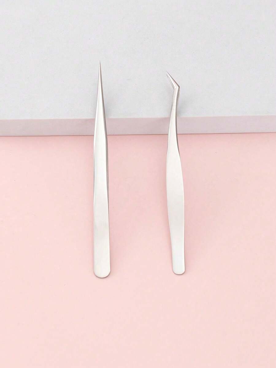 موس شد الرموش، موس دقيق من الفولاذ المقاوم للصدأ، أدوات إطالة الرموش، لإطالة الرموش