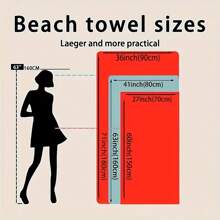 Asciugamano da spiaggia "Jul C'est Quand Qu'il S'éteint" - Asciugamano in microfibra ad asciugatura rapida super assorbente con design artistico spaziale vibrante, morbido e leggero, adatto per yoga, nuoto, surf ed essenziali per il viaggio in spiaggia