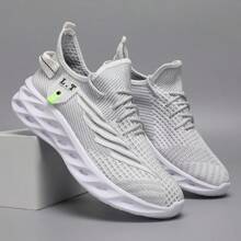 Męskie modne, oddychające, lekkie, codzienne trampki, wygodne, uniwersalne, jednokolorowe buty sportowe