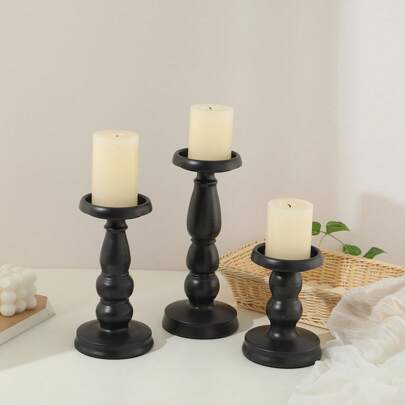 2pcs Vintage Metal Candle Holders - Tabletop, Ideal For Living Room, Patio, Bedroom And Staircase Decor - Perfect Gift For Christmas, Halloween, Thanksgiving, Valentine's Day, Candle Decor