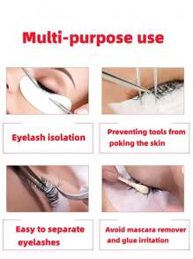 50 paires de patchs de greffage pour extension de cils, pour extensions de cils, protection et isolation pour extensions de cils