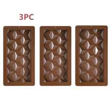Silicone Chocolate Baton Mold, Used For Chocolate Making, Includes Deep Chocolate Bar Mold